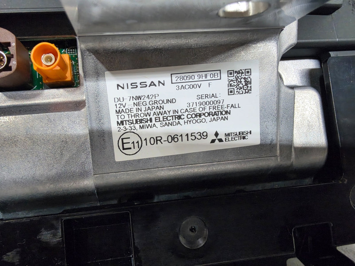 2024 NISSAN ROGUE DASH DASHBOARD CENTER DISPLAY SCREEN MONITOR OEM 28090-6RN2B