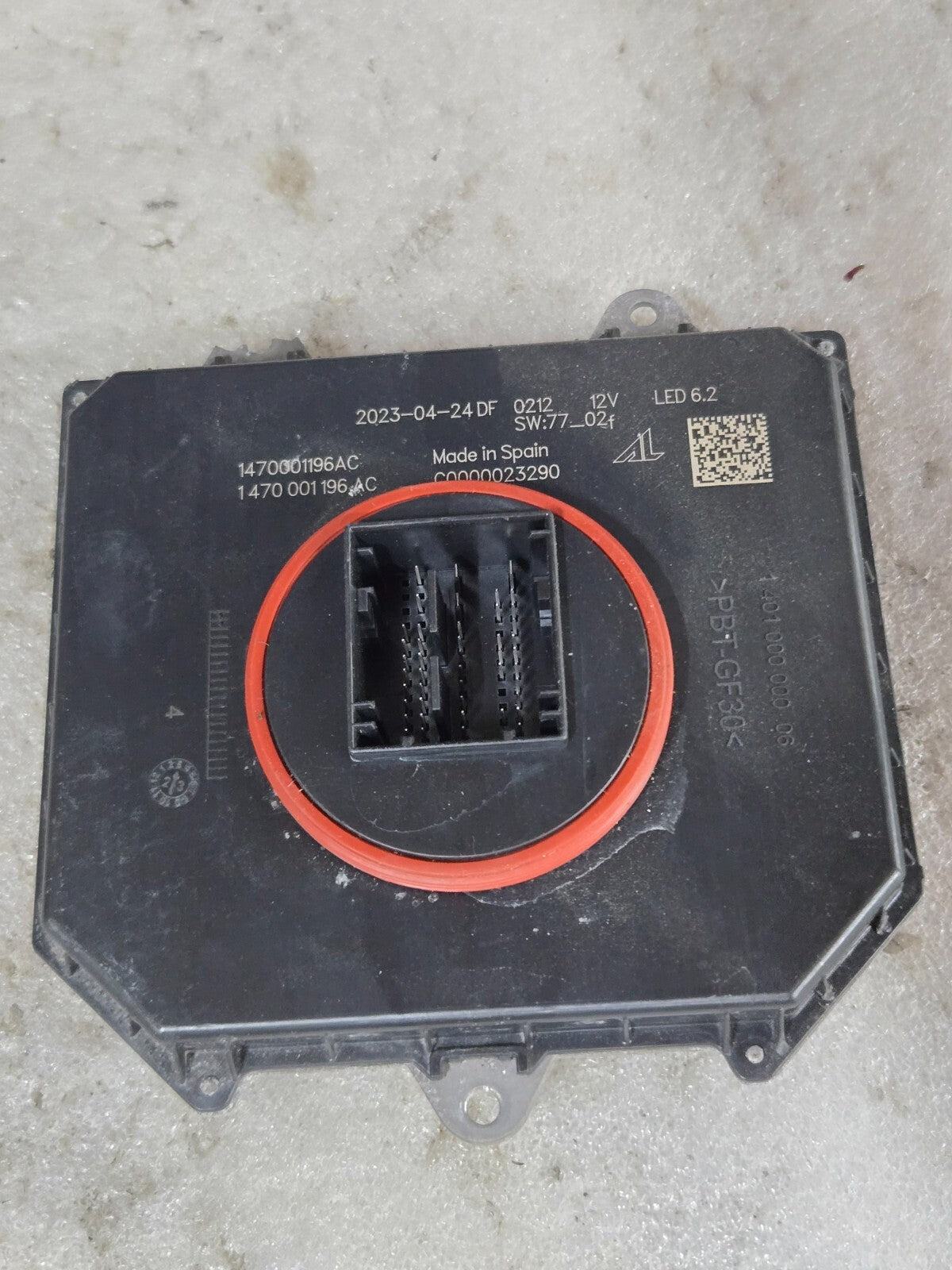 2024 2025 ALFA ROMEO GIULIA HEADLAMP LED BALLAST CONTROL MODULE OEM 1470001196AC
