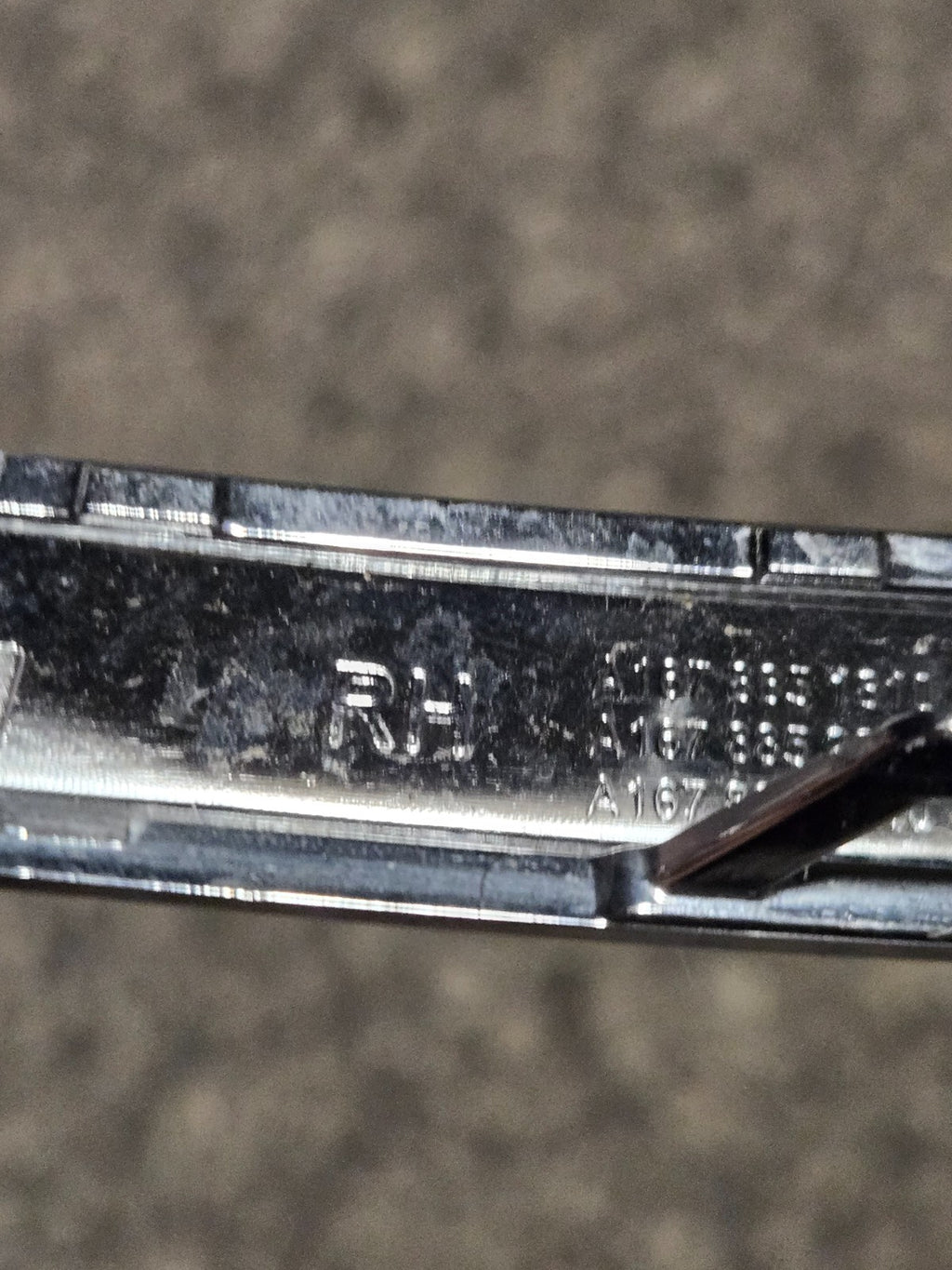 Genuine Mercedes-Benz Bumper Trim A1678851810 RH OEM