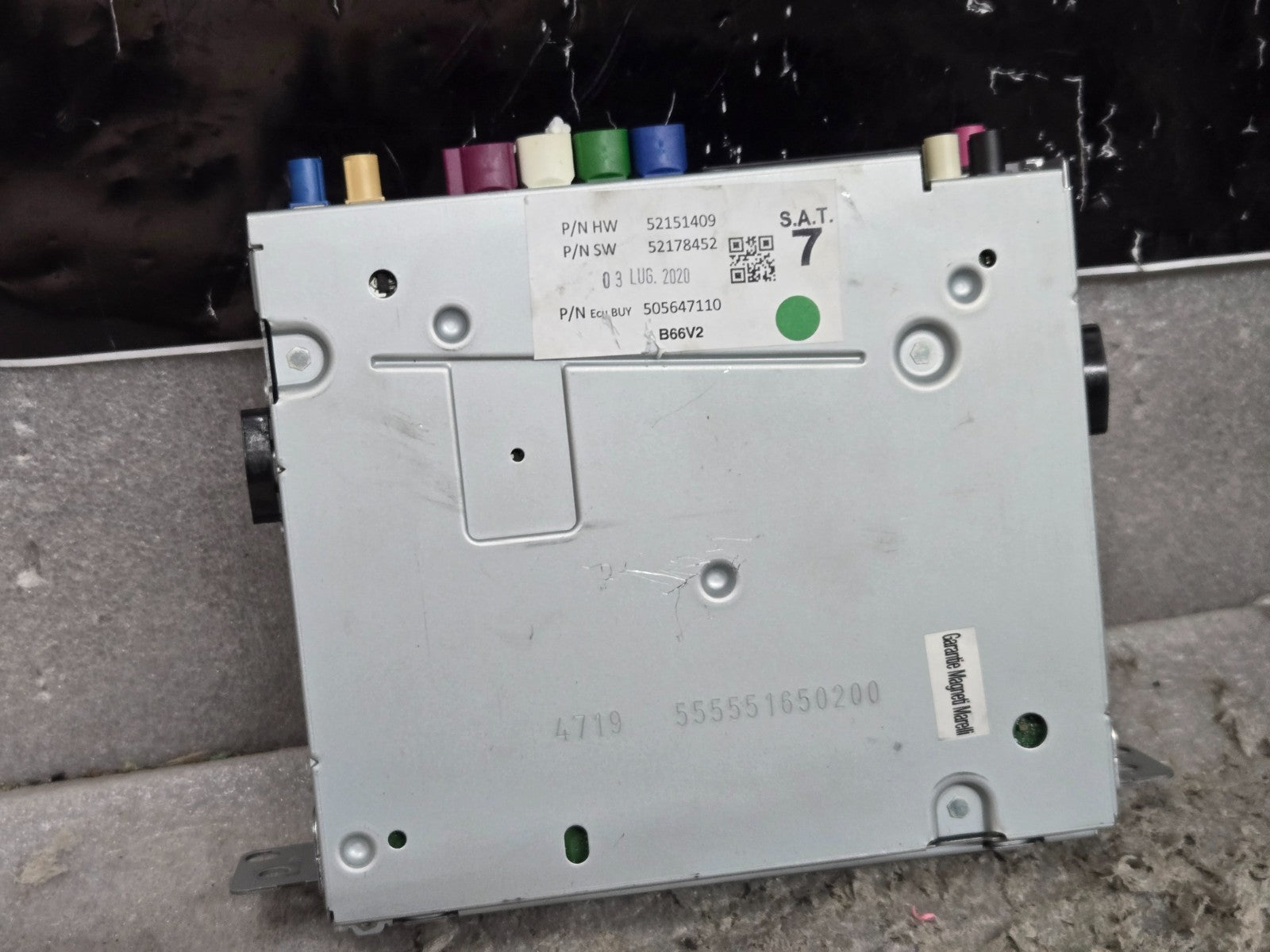 2019-2022 Alfa Romeo Stelvio Radio Audio Receiver Module 50564711 OEM