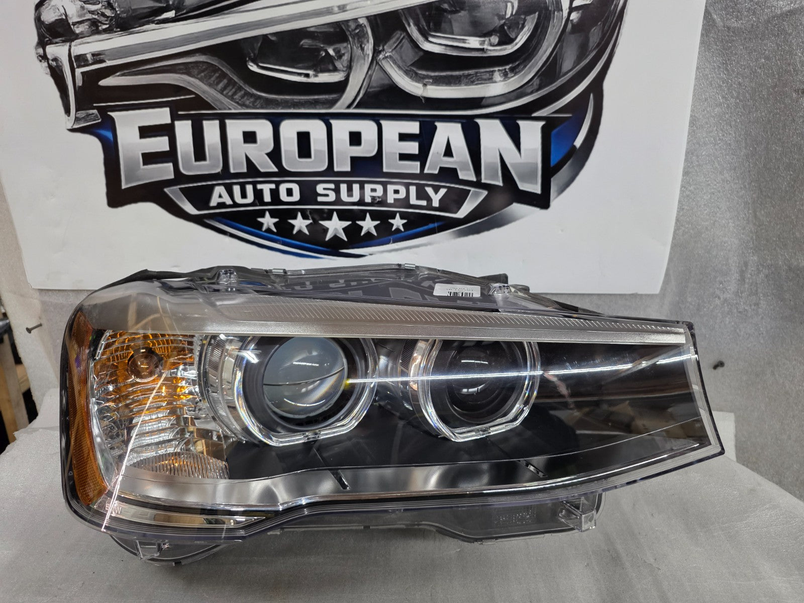 2015-2018 BMW X3 X4 Headlight Xenon HID AFS Right RH Passenger 63117401142 OEM