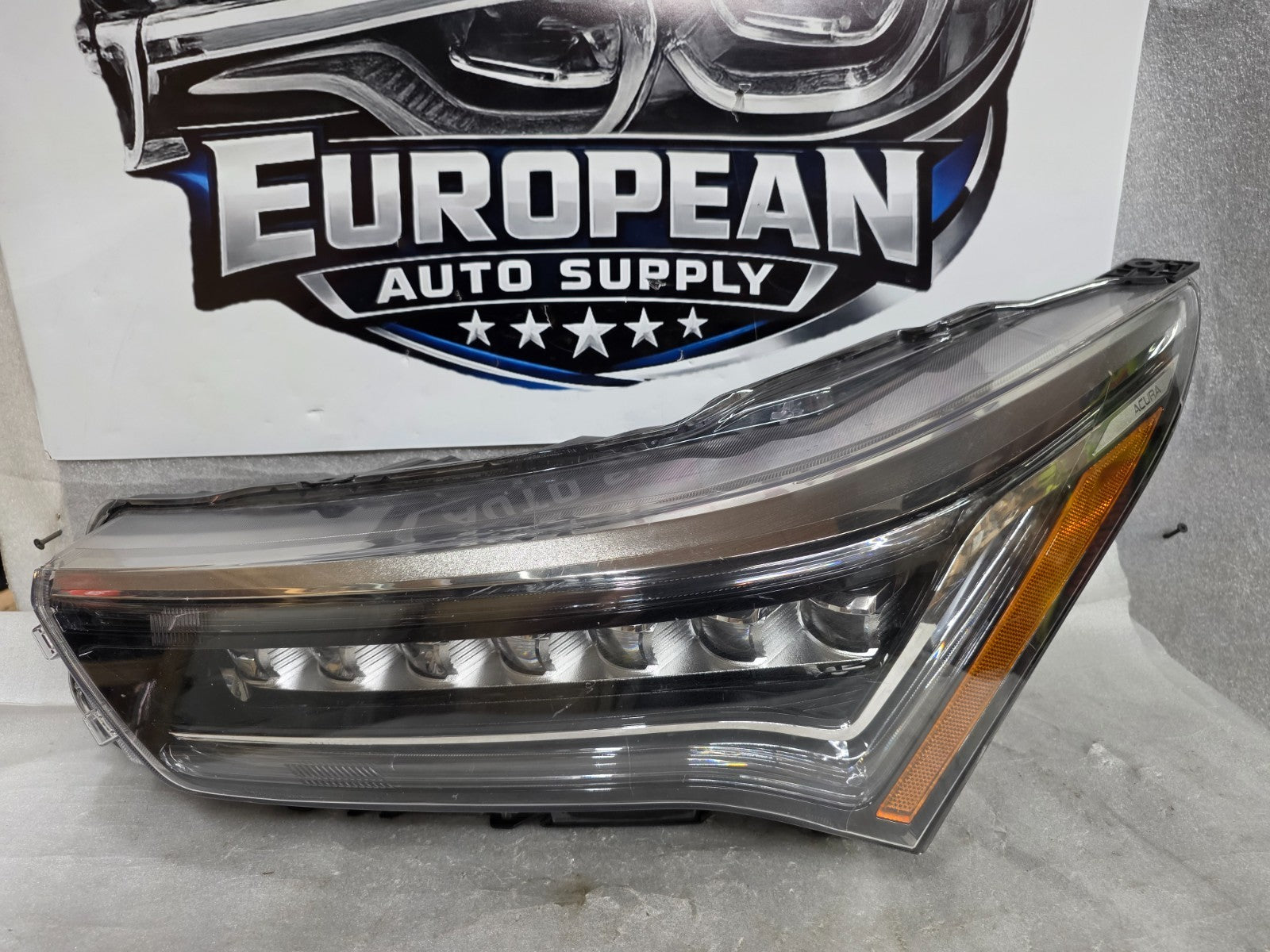 2022-2025 ACURA RDX LEFT LH DRIVERS SIDE CHROME LED HEADLIGHT OEM 33150-TJB-A51