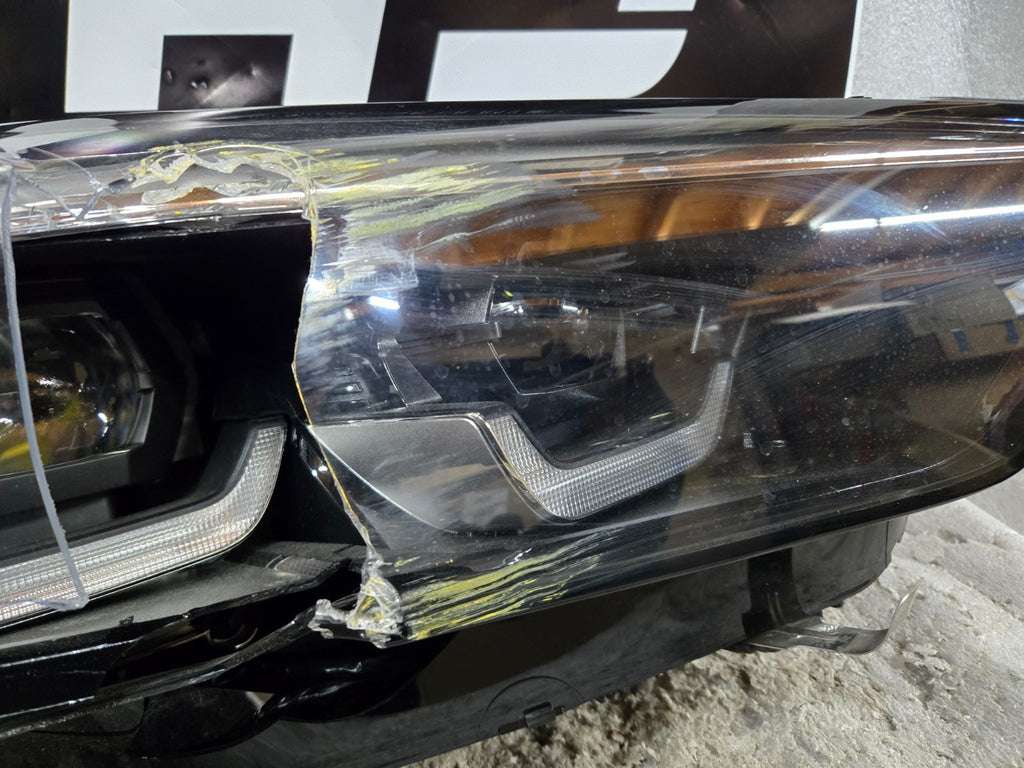 2019-2023 BMW X5 X6 G05 G06 PASSENGER RIGHT RH HEADLIGHT LED CHROME OEM 7933338
