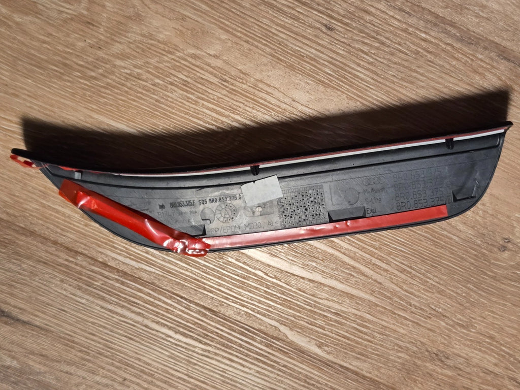2009-2017 Audi Q5 Rear Left LH Door Sill Scuff Plate Cover Trim 8R0853375 OEM