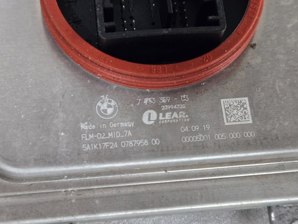 BMW 2 3 7 8 Series X5 X6 X7 Z4 Adaptive LED Headlight Control Module 7933359 OEM