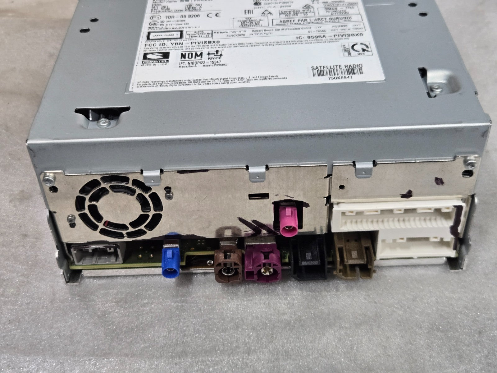 2019-2025 Infiniti QX50 QX55 Radio Receiver CD Player 2591A6HN5C OEM