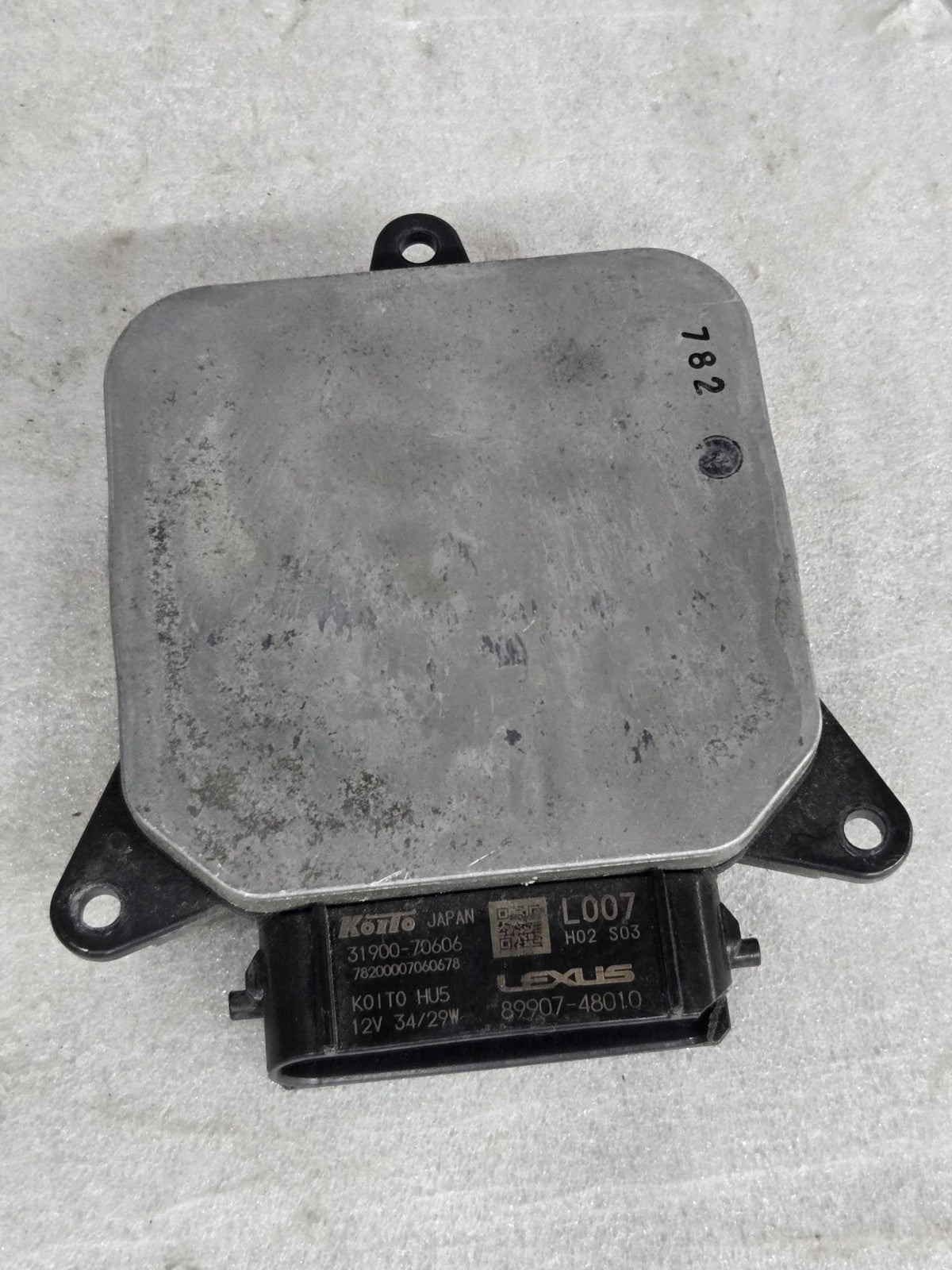2016-2019 Lexus RX450h RX350 Left Headlight LED Ballast Module OEM 89907-48010