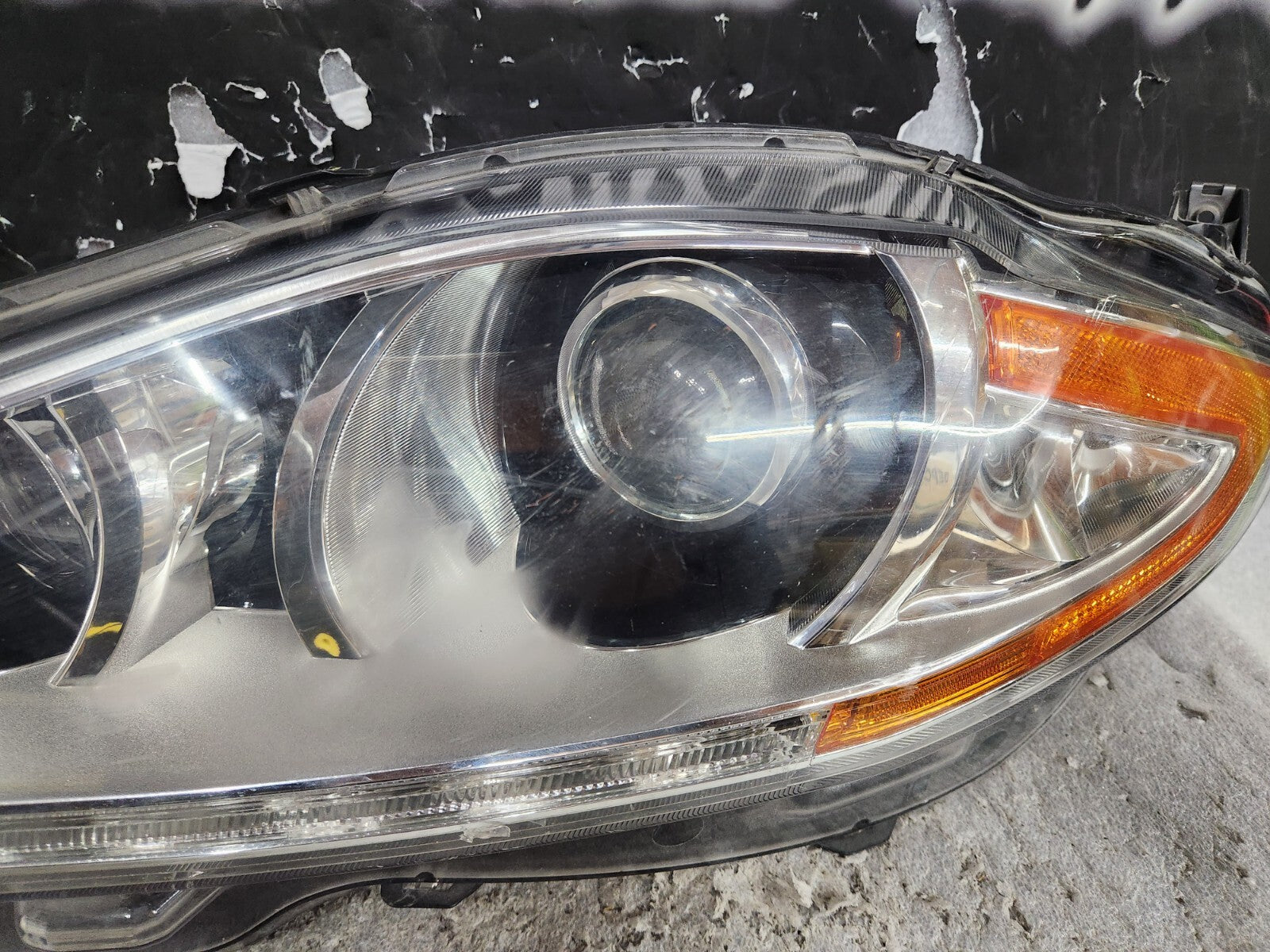 2010-2015 JAGUAR XJ XJL X351 HID XENON W/O AFS LEFT LH DRIVER SIDE HEADLIGHT OEM