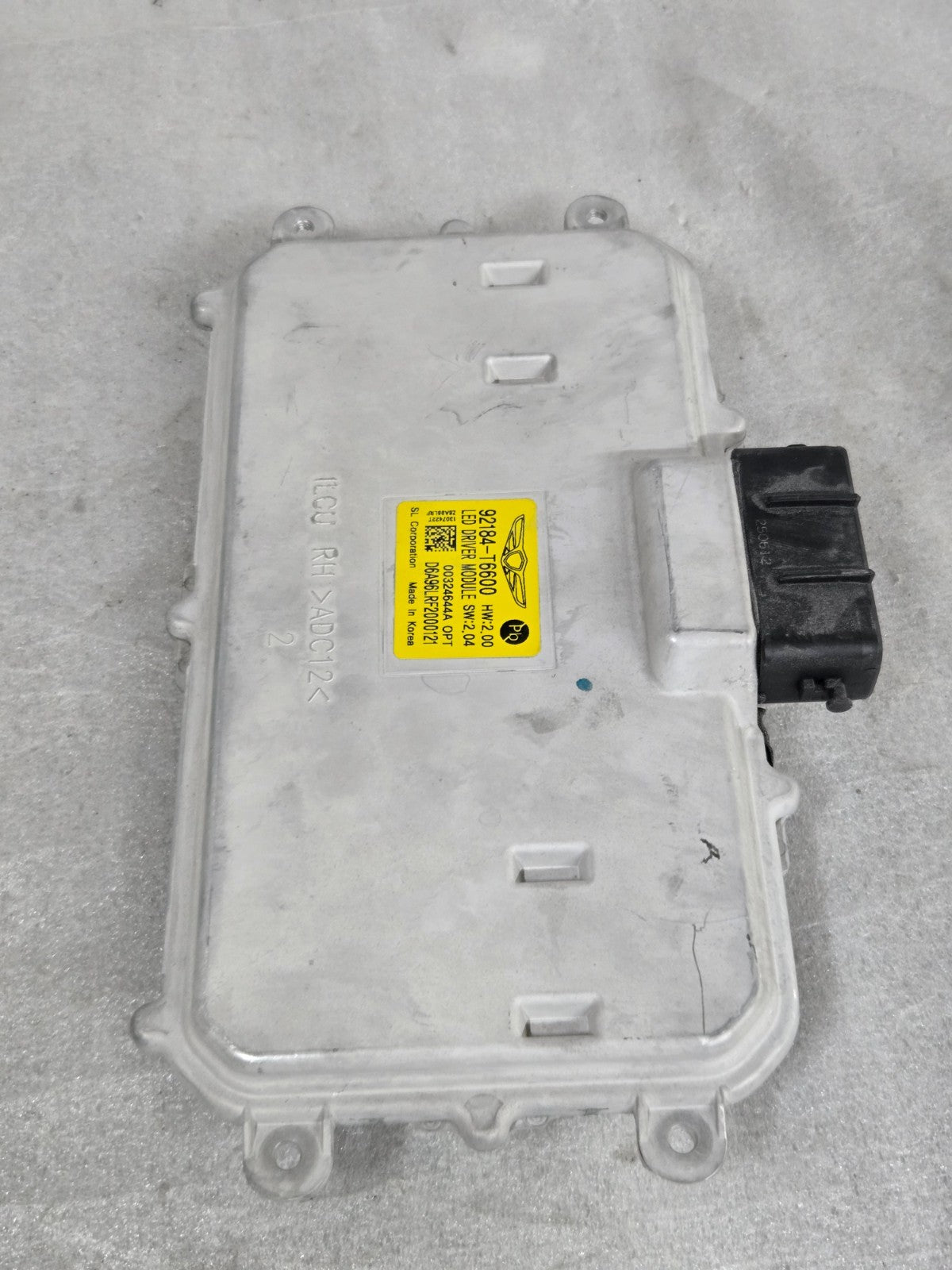 2025 Genesis GV80 Right RH LED Headlight Ballast Module OEM 92184-T6600