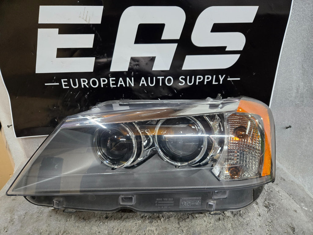 2011-2014 BMW F25 X3 LEFT DRIVER XENON ADAPTIVE HEADLIGHT OEM 7219621 COMPLETE