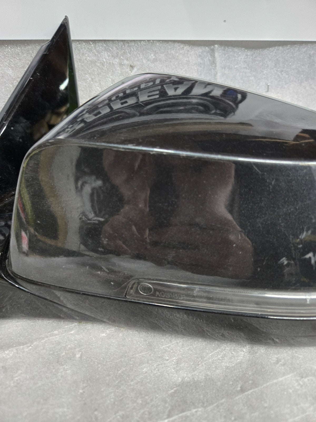 2014‑16 BMW 5 Series F10 Driver Left LH Side View Mirror w/ Camera E1021016 OEM
