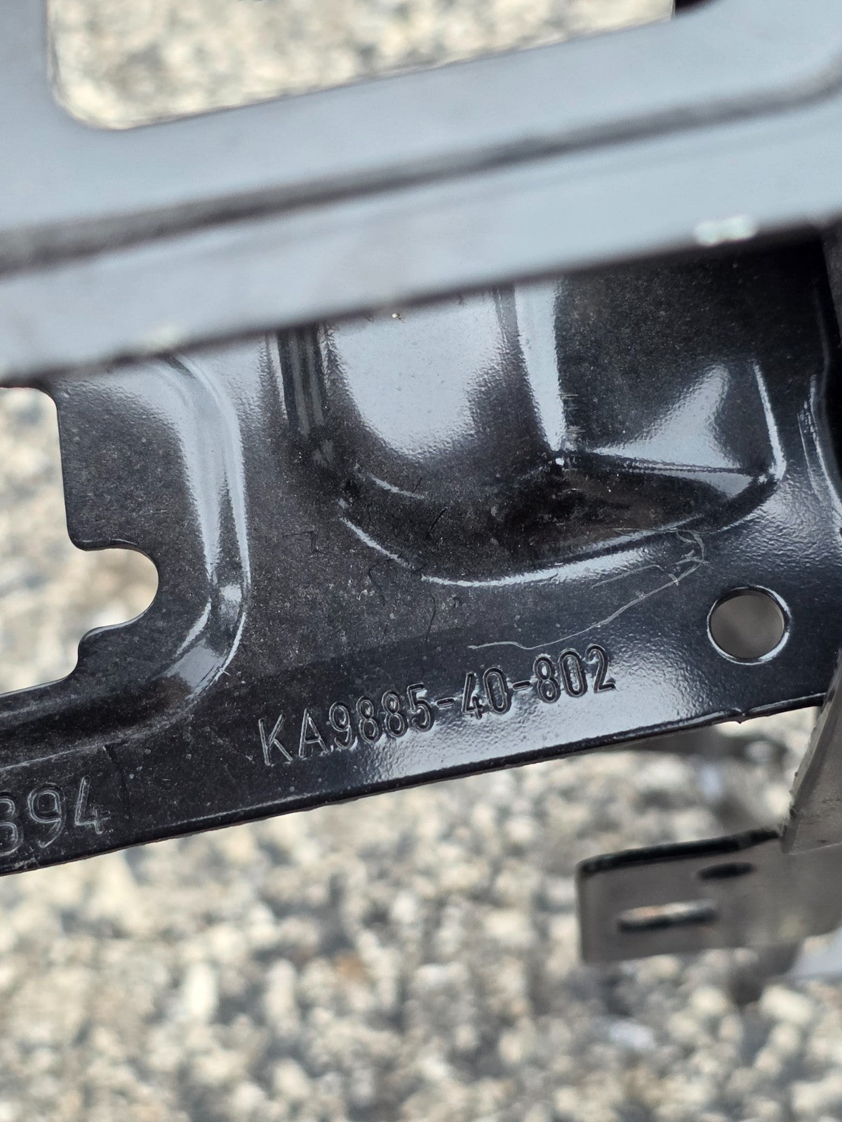 2015-2016 BMW 428I F36 FRONT RIGHT SIDE RADIATOR SUPPORT BRACKET MOUNT OEM