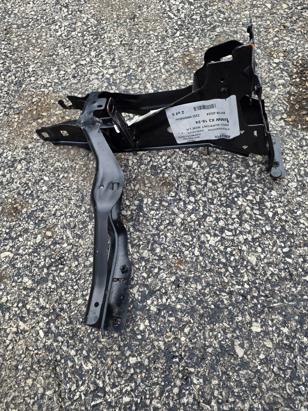 2018-2024 BMW X3 M40I LEFT LLH RADIATOR SUPPORT BRACKET G01 - AFTERMARKET
