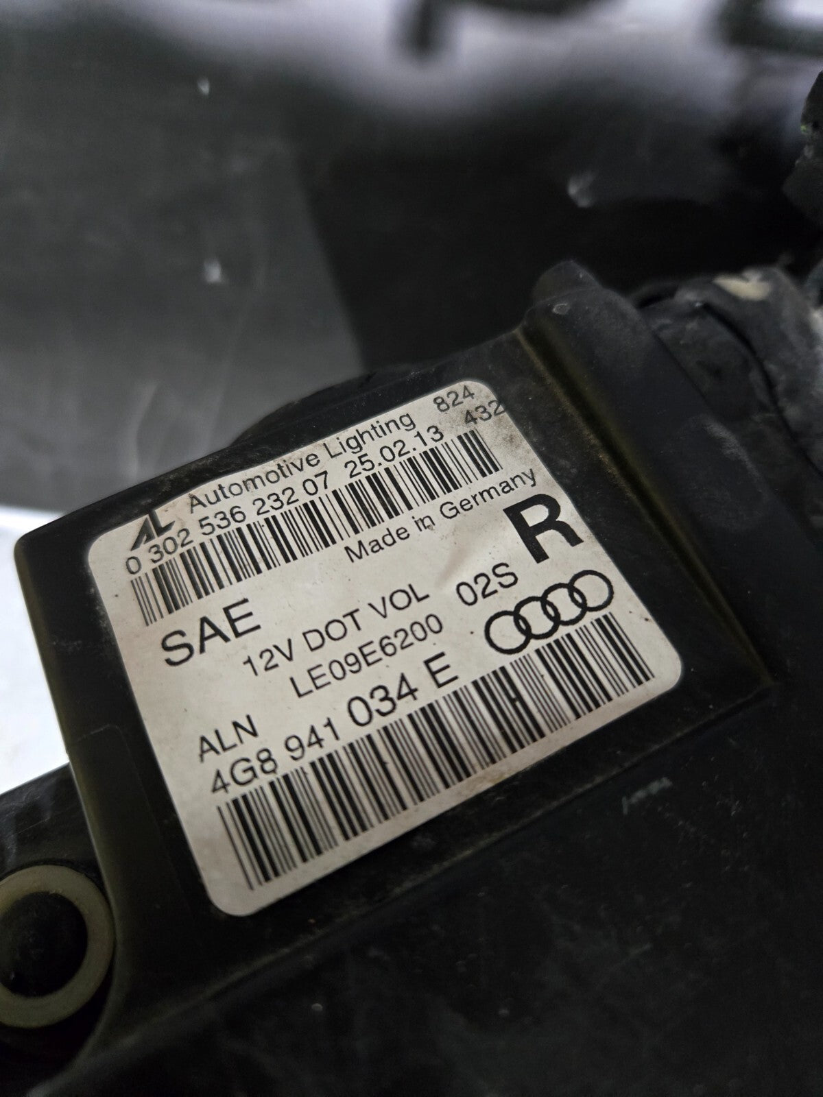 2012-2015 OEM Audi A7 RS7 S7 LED Headlight Right RH Passenger OEM 4G8941034E R 