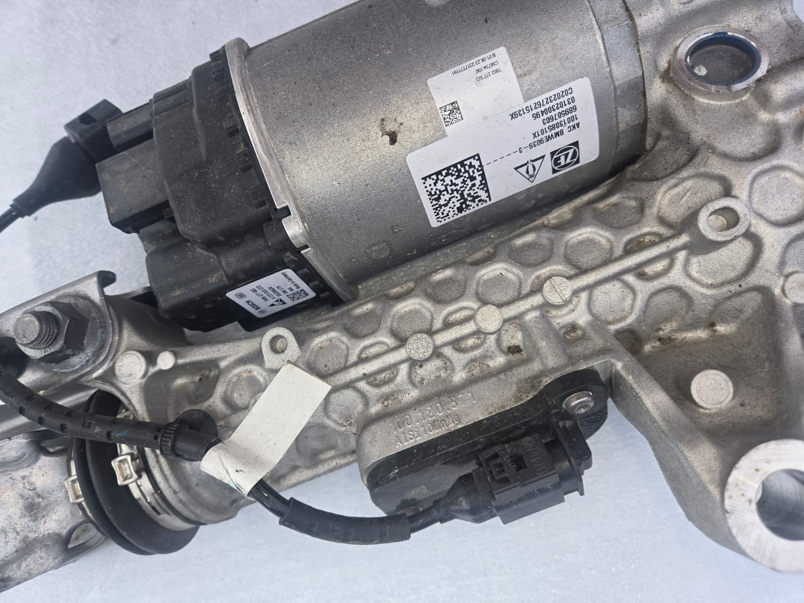 2019-2023 BMW 5 7 8 X5 X7 X6  REAR POWER STEERING GEAR RACK & PINION OEM USED