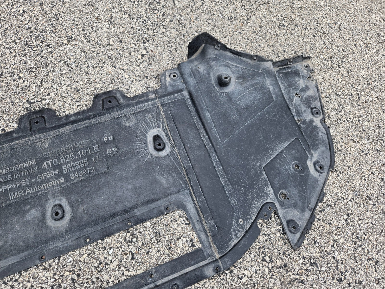 LAMBORGHINI HURACAN EVO FRONT UNDERBODY TRIM PANEL COVER OEM 4T0825101E