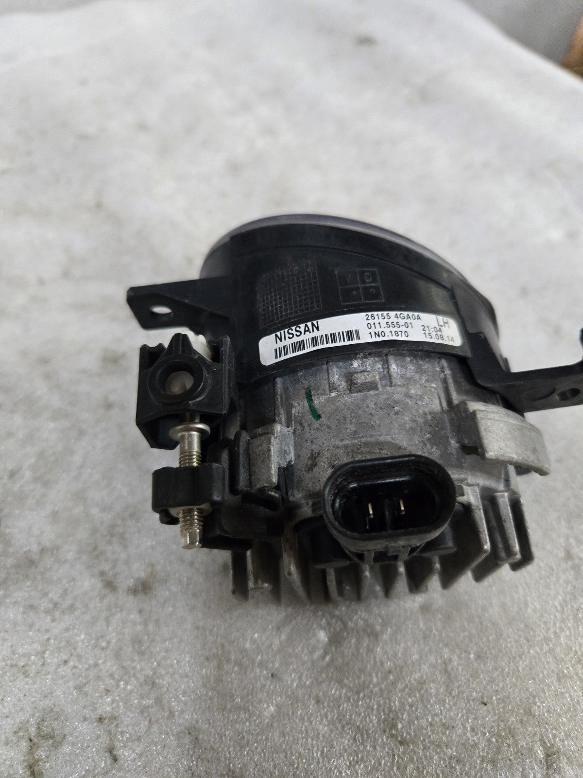2015-2017 INFINITI QX50 Fog Light Fog Lamp Left LH 261554GA0A OEM