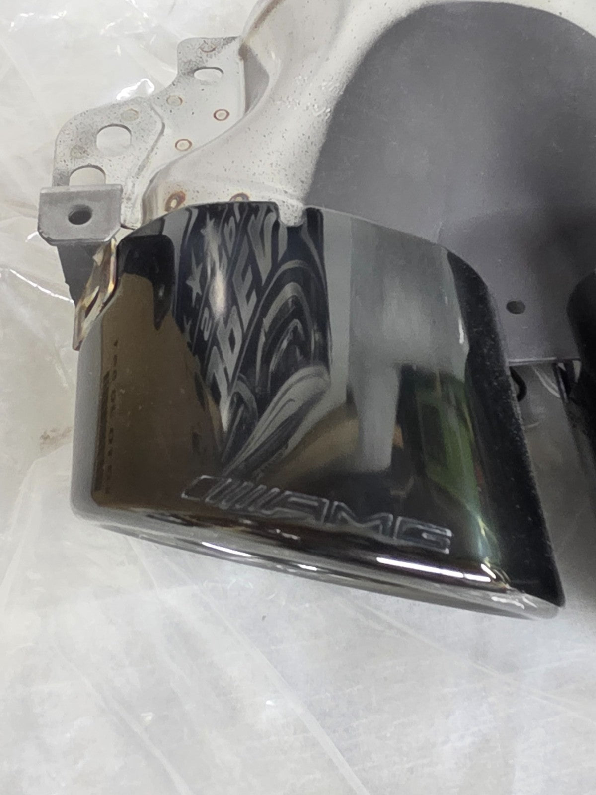 2020-2025 MERCEDES BENZ GLE GLA AMG GT REAR LEFT LH TAIL PIPES A0004901500 OEM
