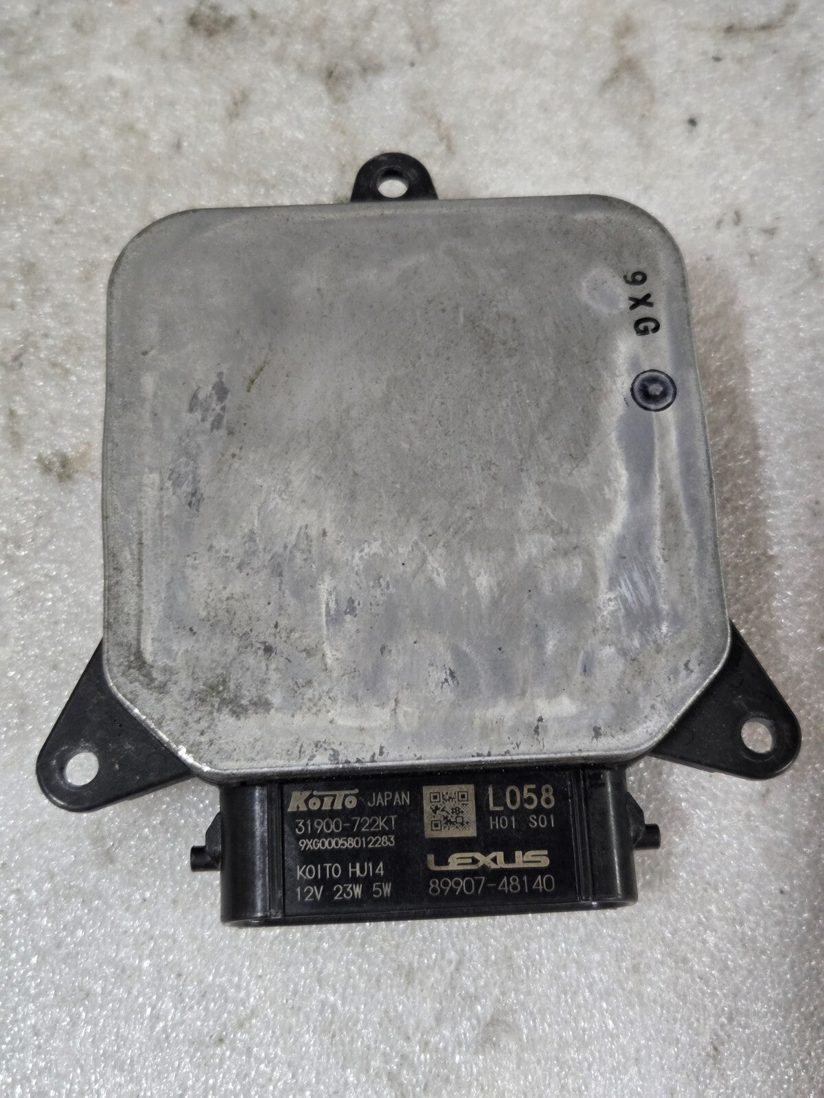 2020-2022 Lexus RX350 RX450h LED Headlight Ballast Control Module 89907-48140
