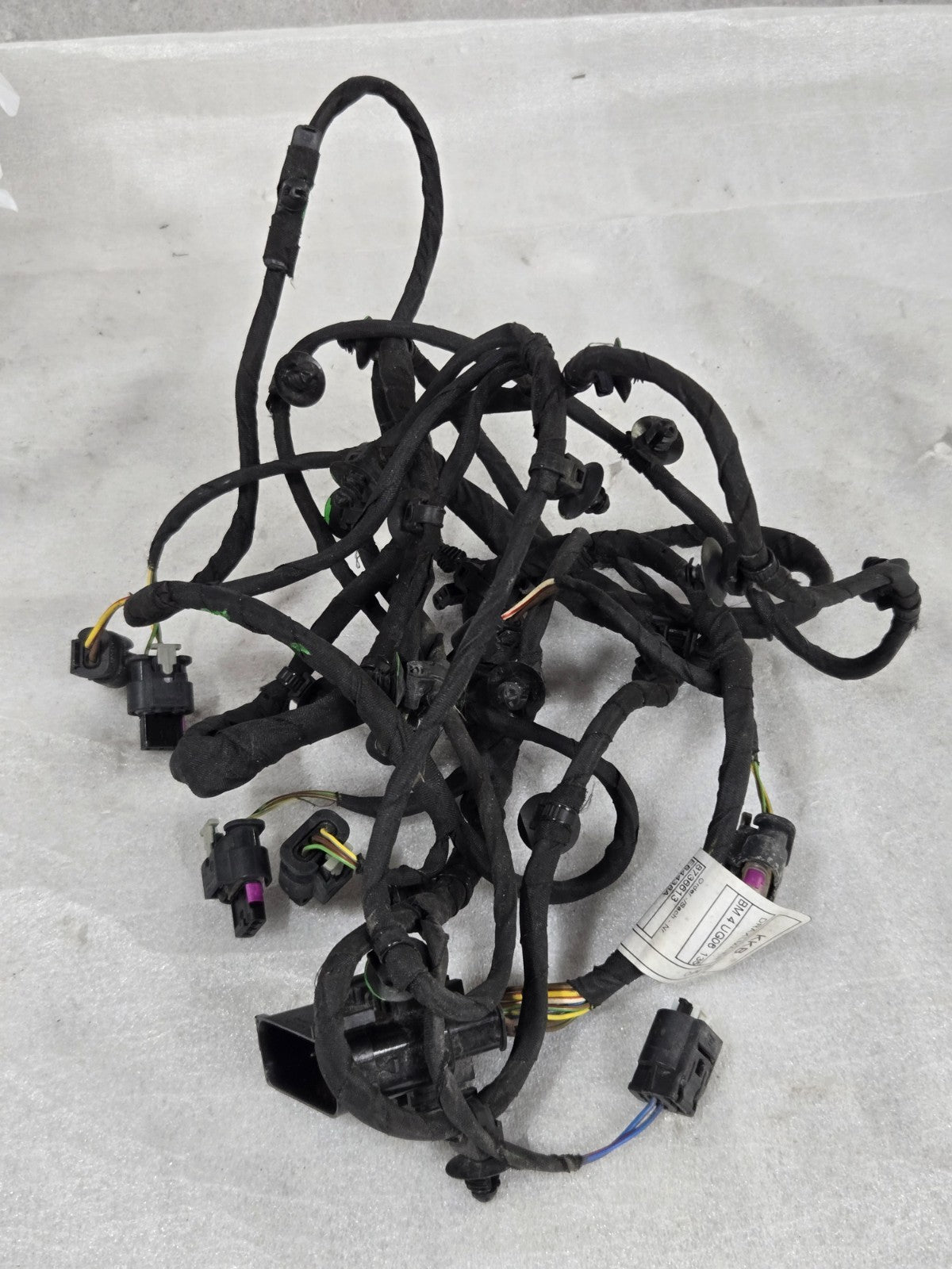 2019 2020 2021 2022 2023 BMW X5 WIRE HARNESS SENSOR FRONT BUMPER PDC 8736613 OEM