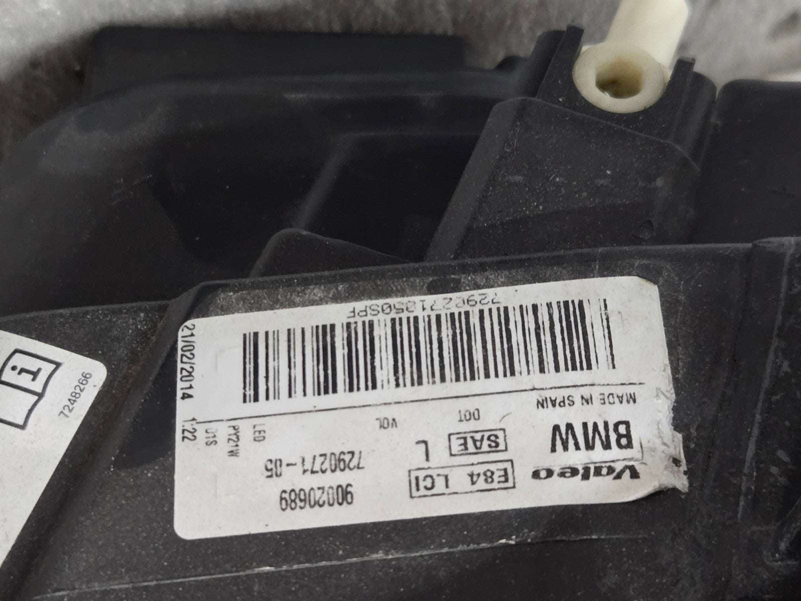 2013-2015 BMW X1 Xenon HID Left LH Headlight Assembly OEM 63117290255