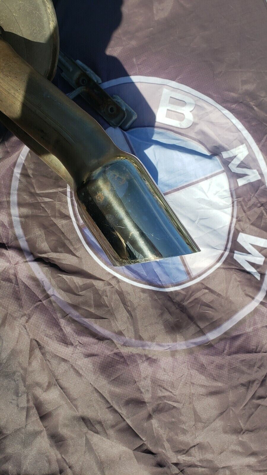 07-15 MINI COOPER S R56 R57 EXHAUST MUFFLER PIPE OEM JCW WORKS SPORT PERFORMANCE