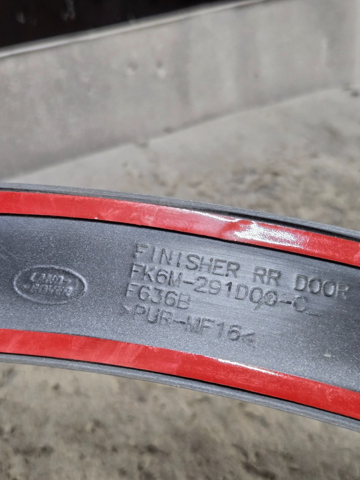 2014 - 2017 Range Rover Sport Rear Right Passenger Side Wheel Arch Trim OEM