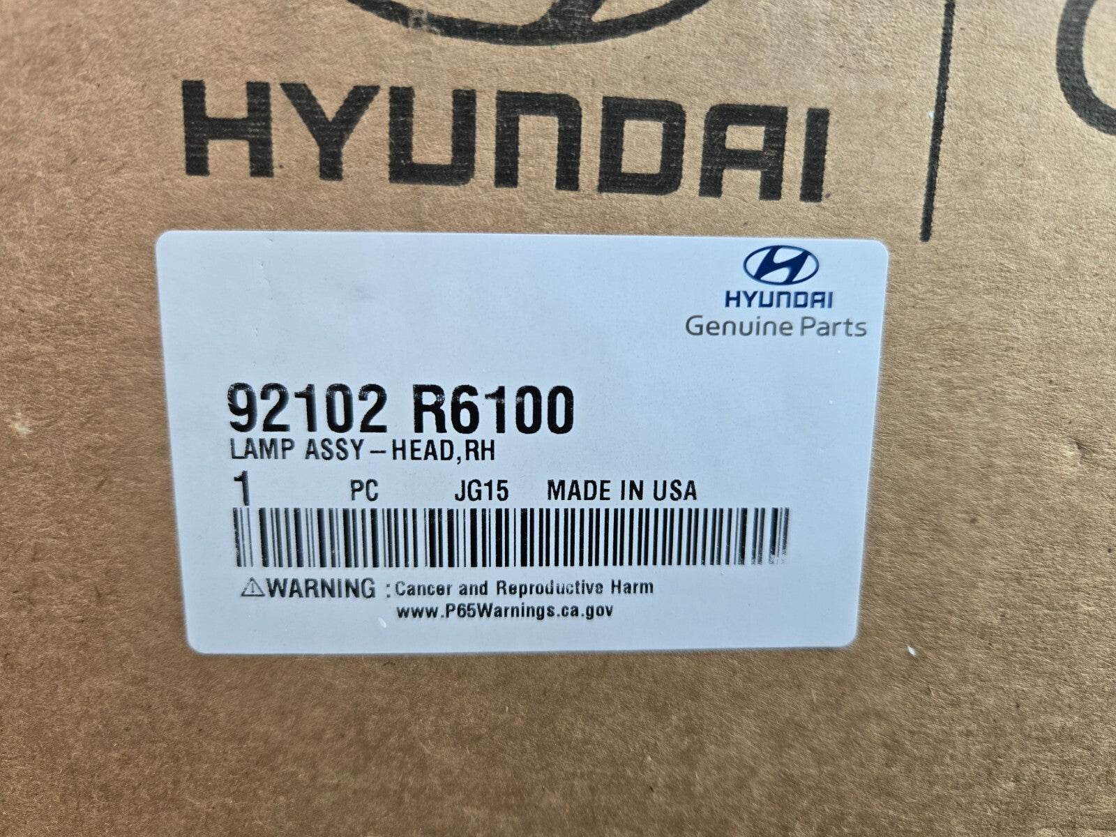 2024-2025 Hyundai Santa Fe Full LED Headlight Right Passenger RH OEM 92102-R6100