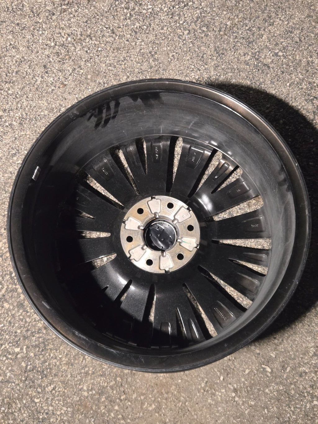 Infiniti QX80 4030S-IP228B IP 22X8 BLACK MONOGRAM WHEEL RIM OEM
