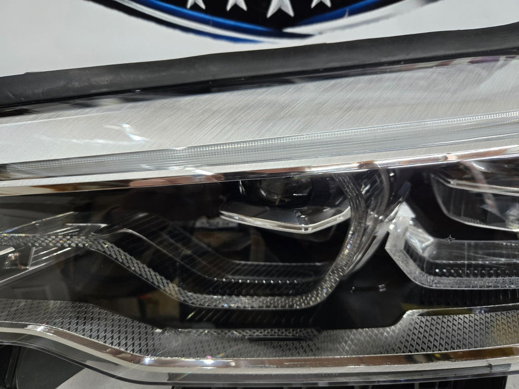 2017-2020 BMW 5 SERIES G30 FULL LED ADAPTIVE HEADLIGHT LEFT 7439197-04 OEM