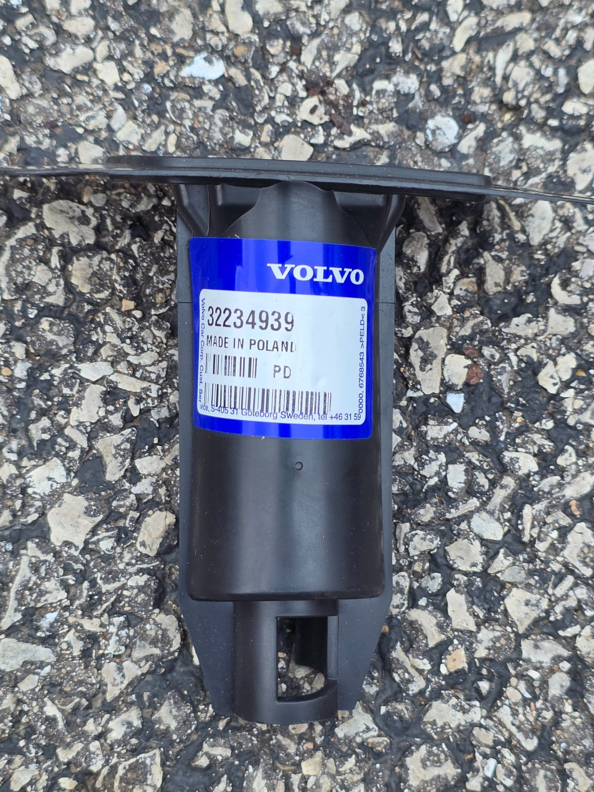 Genuine Volvo Lamp Washer Cover Bracket Plastic 32234939 OEM NEW