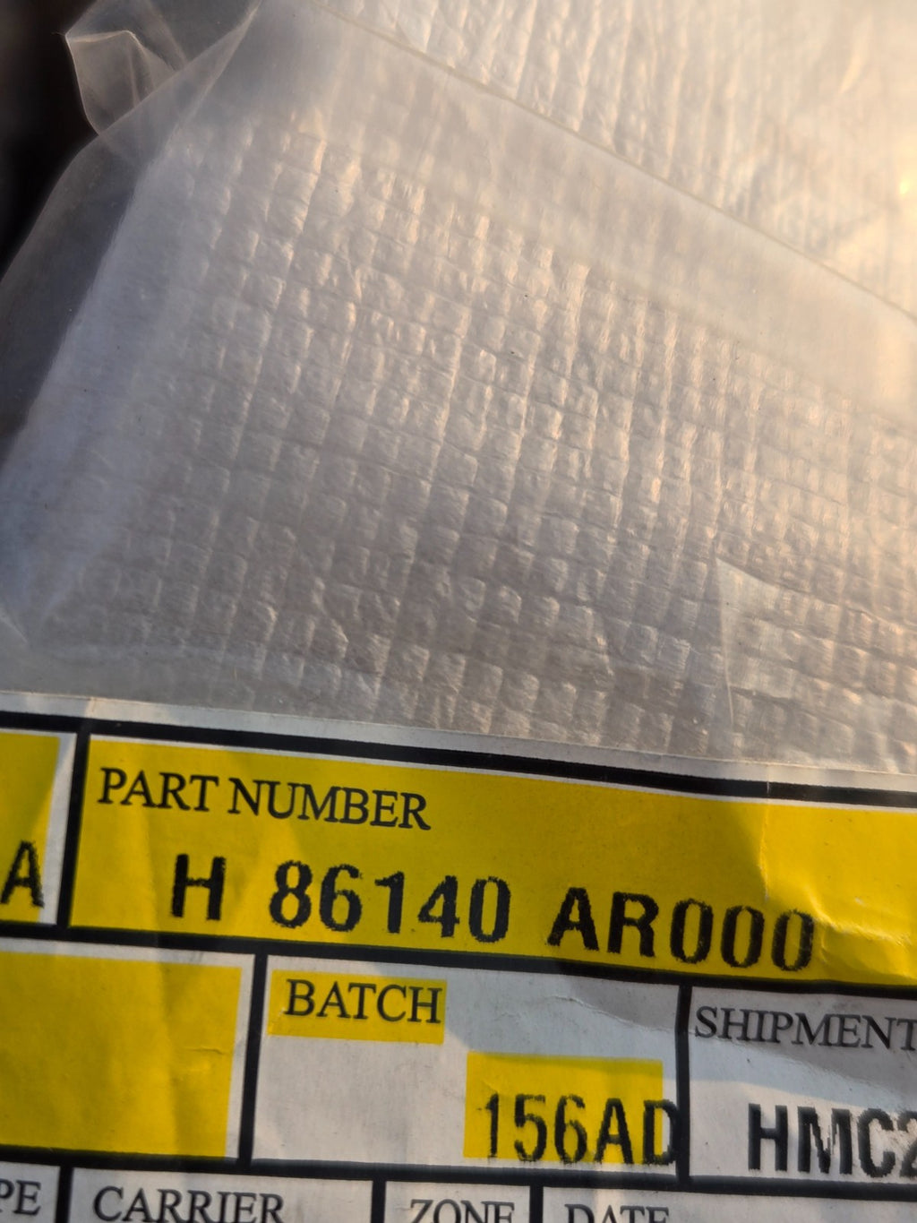 2022-2024 GV70 Windshield Pillar Trim Molding RIGHT 86140AR000 OEM NEW