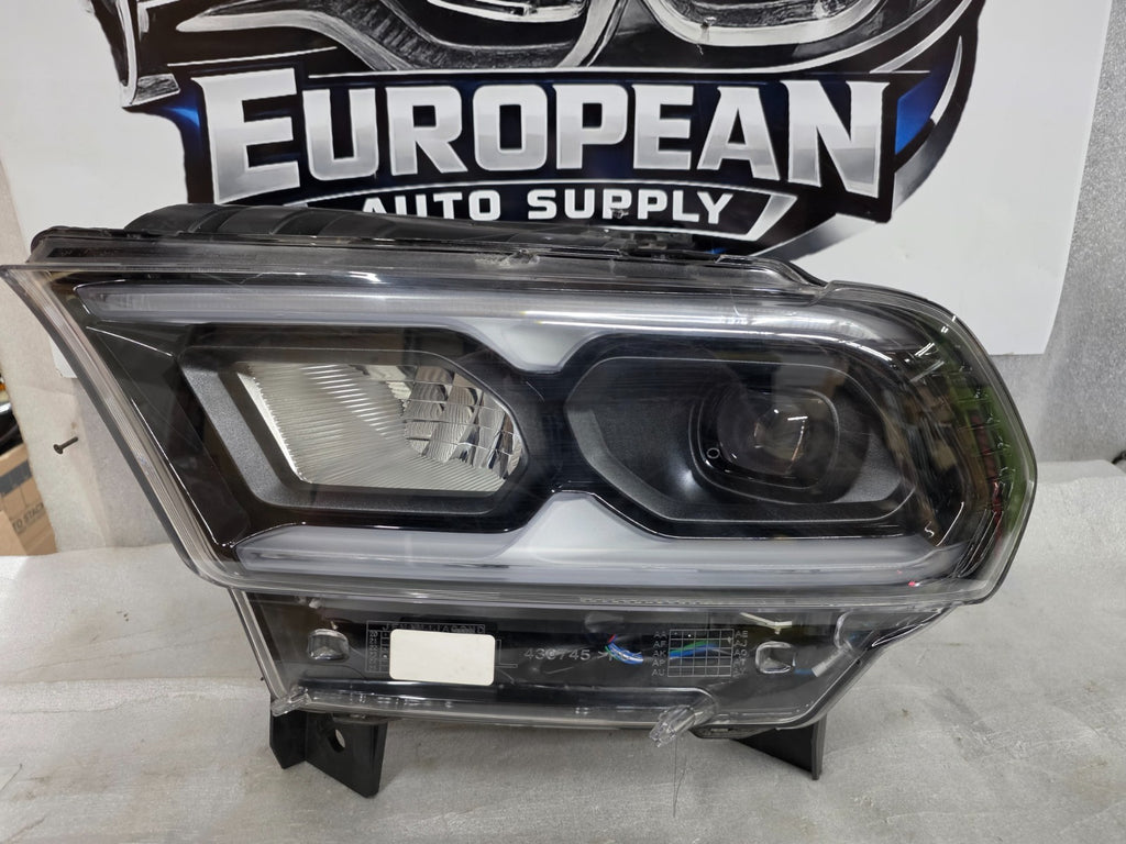 2021-2025 Dodge Durango Left LH Driver Full LED Black Headlight OEM 68433783AE