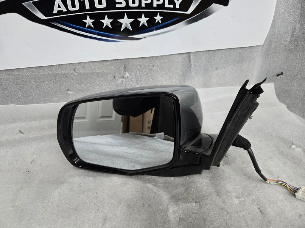 2015 2016 2017 2018 2019 2020 ACURA MDX Left LH SIDE MIRROR OEM E13027554 GRAY