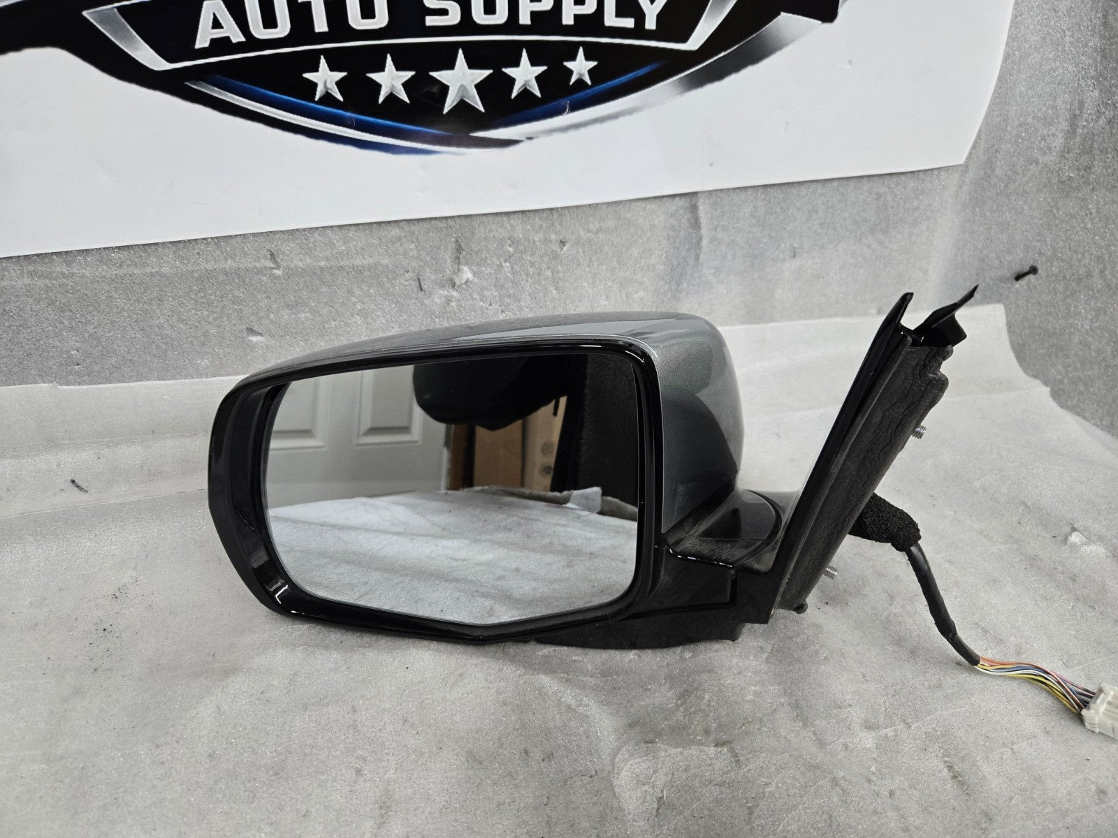 2015 2016 2017 2018 2019 2020 ACURA MDX Left LH SIDE MIRROR OEM E13027554 GRAY