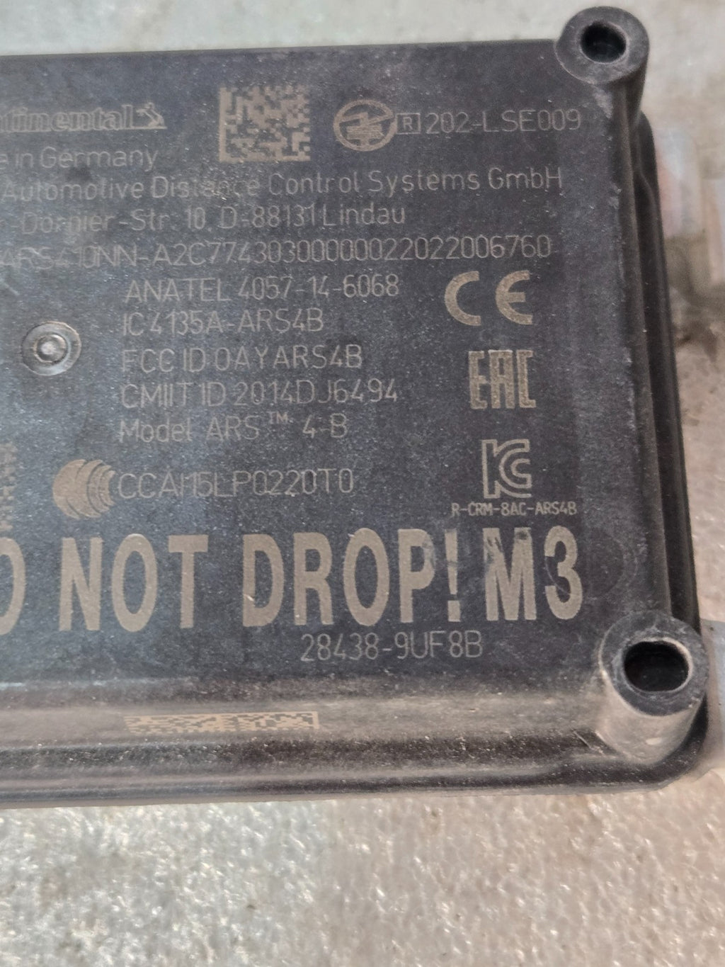 2019-2023 Nissan Murano Maxima Cruise Distance Sensor Module 28438-9UF8B OEM M3