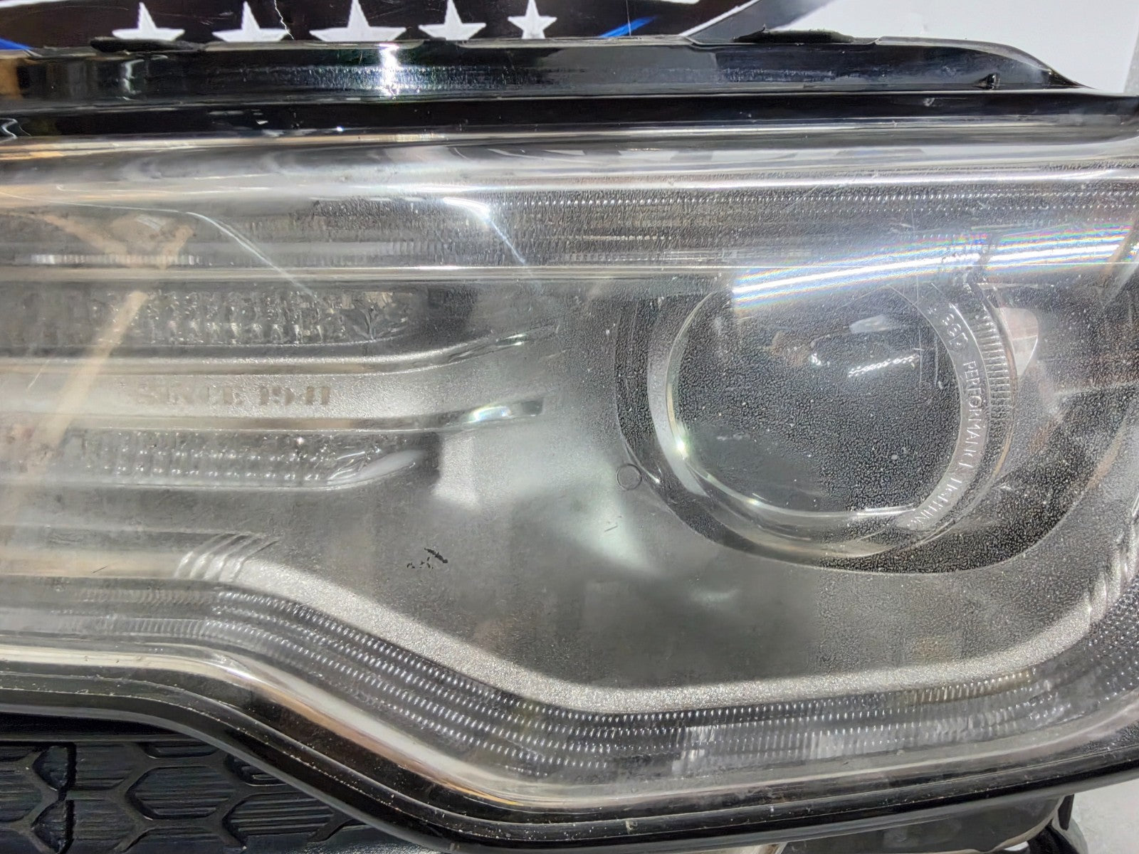 2014-2016 Jeep Grand Cherokee Left LH Driver Headlight w/ Modules 68111001AG OEM