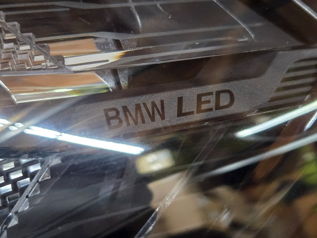 2022 2023 BMW X3 X4 Left LH Driver LED Headlight Black OEM A95A29215 COMPLETE!!