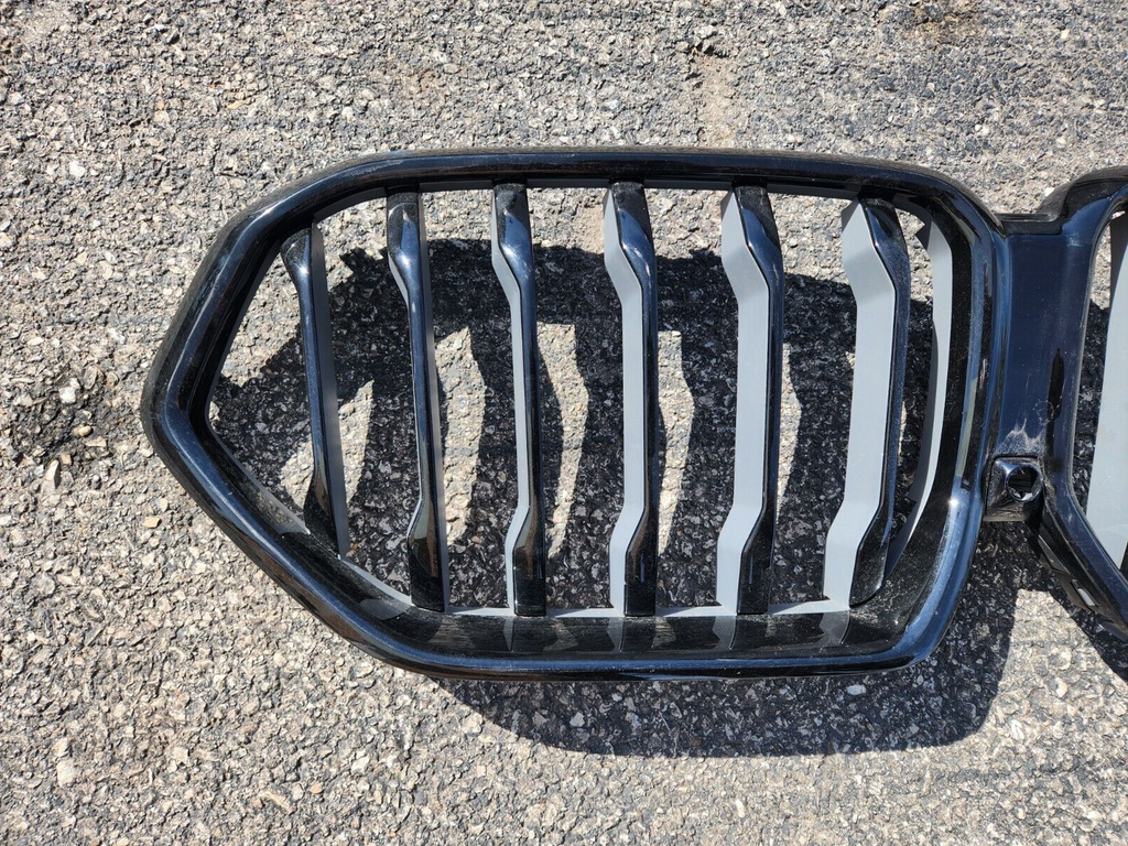 2020 2021 2022 2023 BMW X6 G06 Front Bumper Upper Kidney Grille Assembly OEM