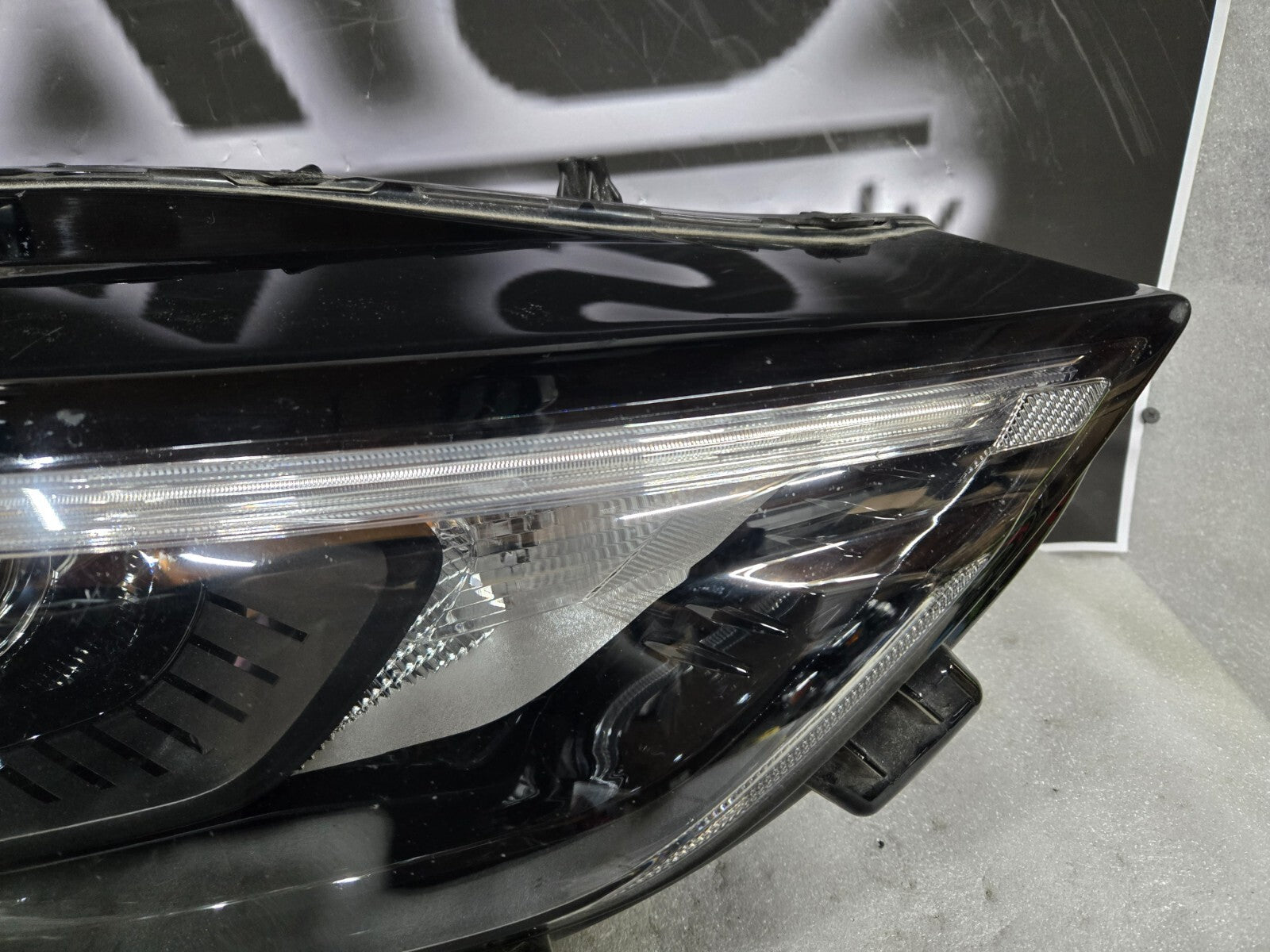 2019-24 Ford Edge Left LH Driver Non-AFS LED Black Headlight OEM KT4B-13W030-CH