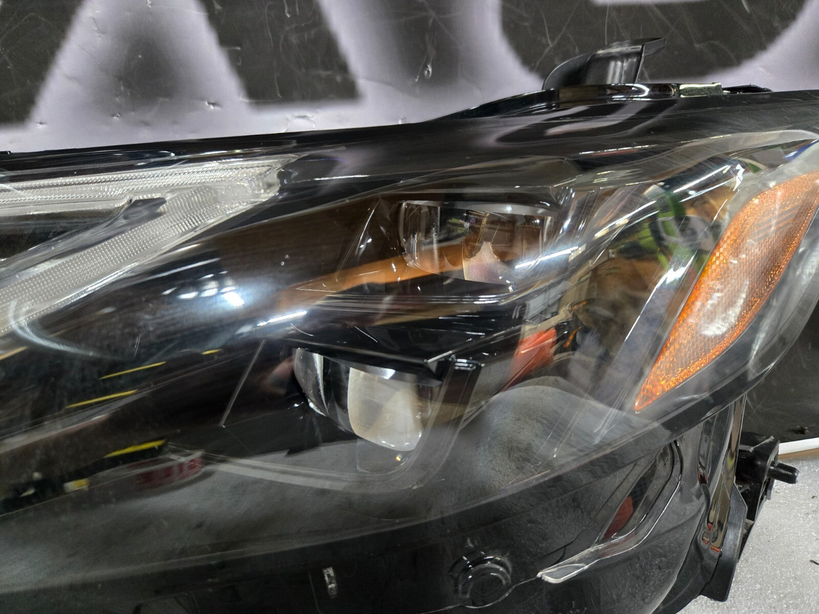 2025 Toyota Camry XSE Headlight Dual Beam Full LED LH Left Driver Side Black OEM