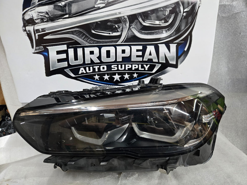 2019-2023 BMW X5 X6 G05 G06 Left Driver LED Headlight OEM 63117933337 COMPLETE!!