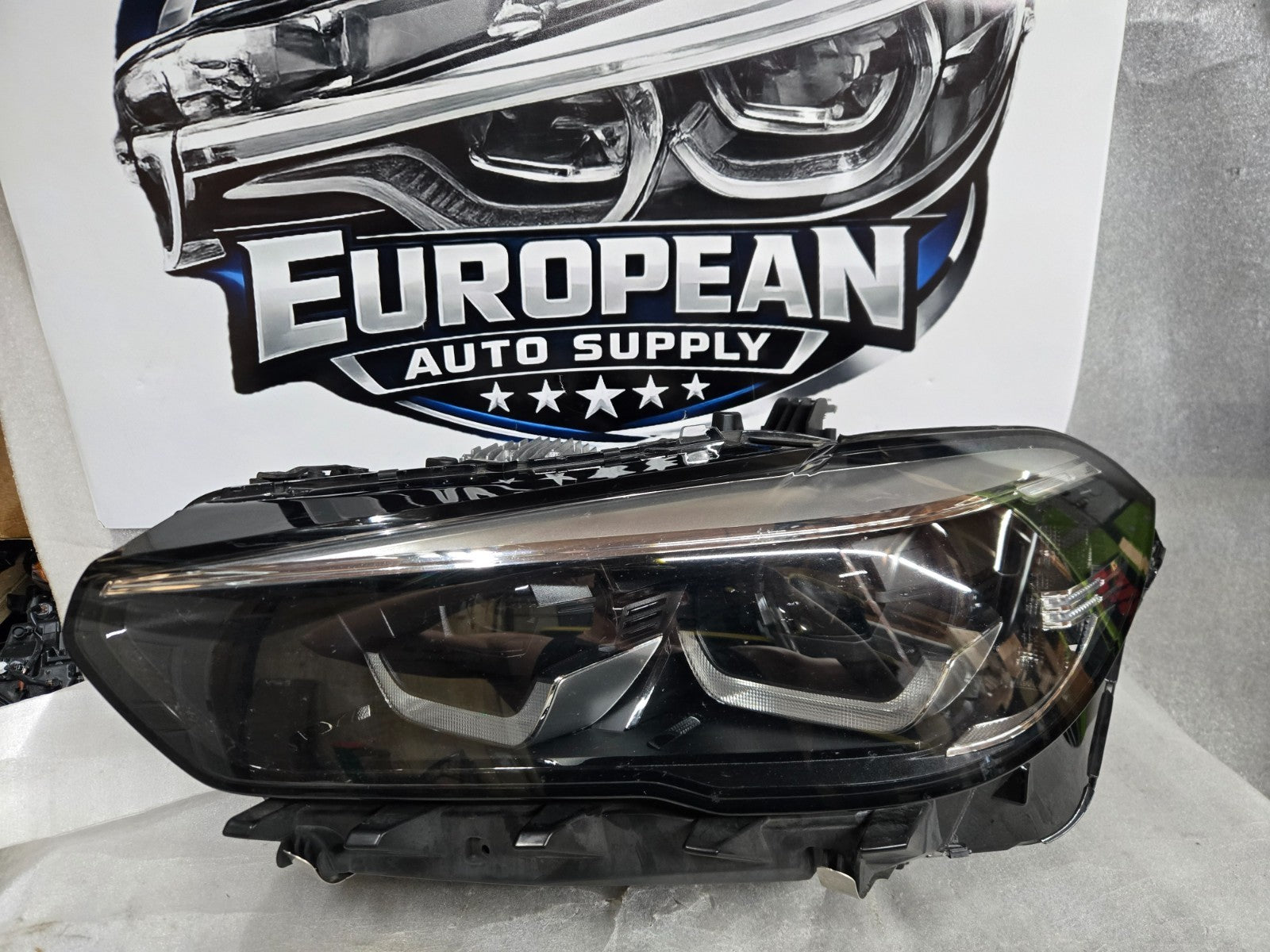 2019-2023 BMW X5 X6 G05 G06 Left Driver LED Headlight OEM 63117933337 COMPLETE!!