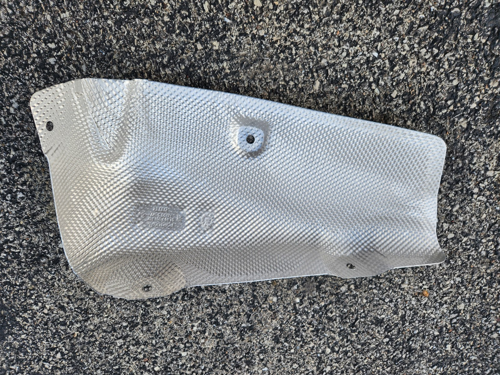 Rolls Royce Wraith RR5 Thermal Insulation Heat Plate Tailpipe Exhaust LH 7201497