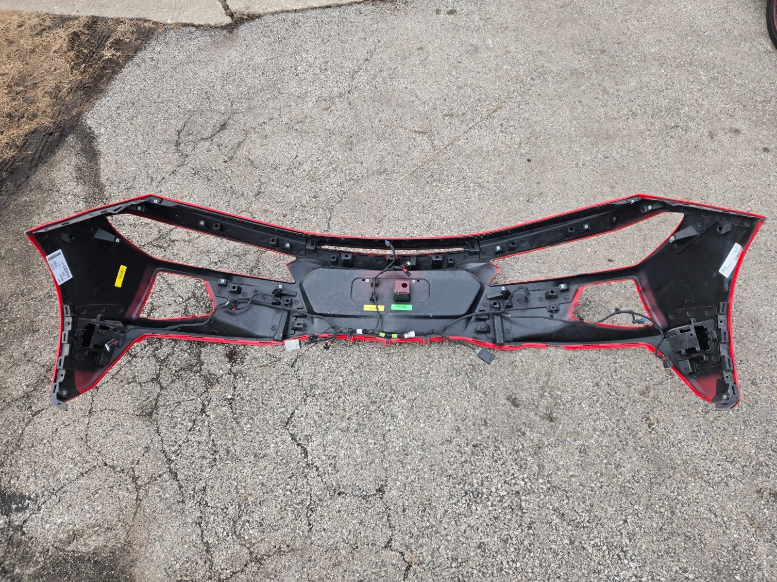 2020- 2024 CHEVROLET CORVETTE C8 REAR BUMPER COVER w/ HARNESS OEM