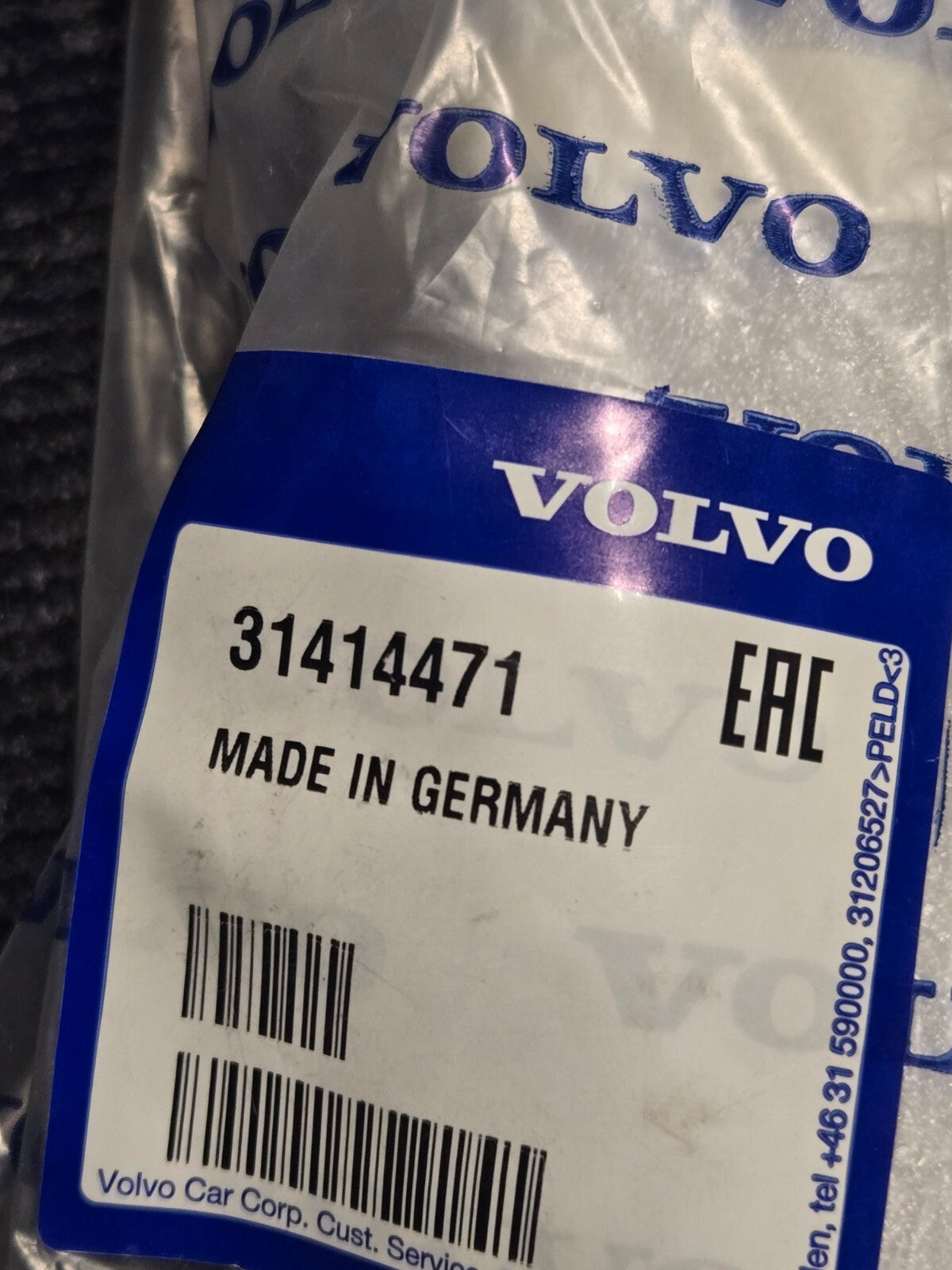 NEW OEM VOLVO XC90 MK2 FRONT BUMPER Sensor MOUNT BRACKET RETAINER SET 31414471