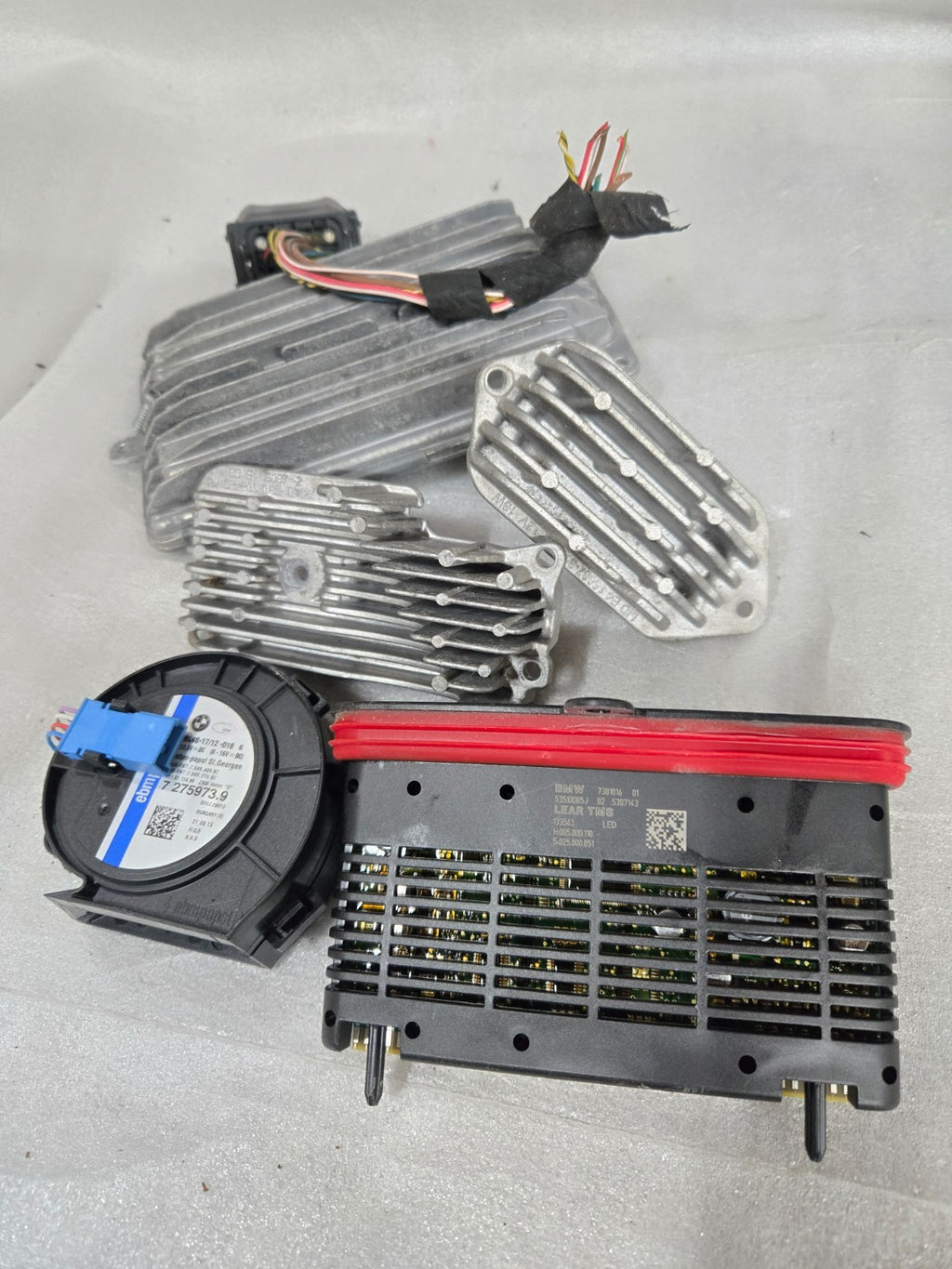 2013-2015 BMW 7 Series F01 F02 LCI Left LH Adaptive LED Headlight Module Set OEM