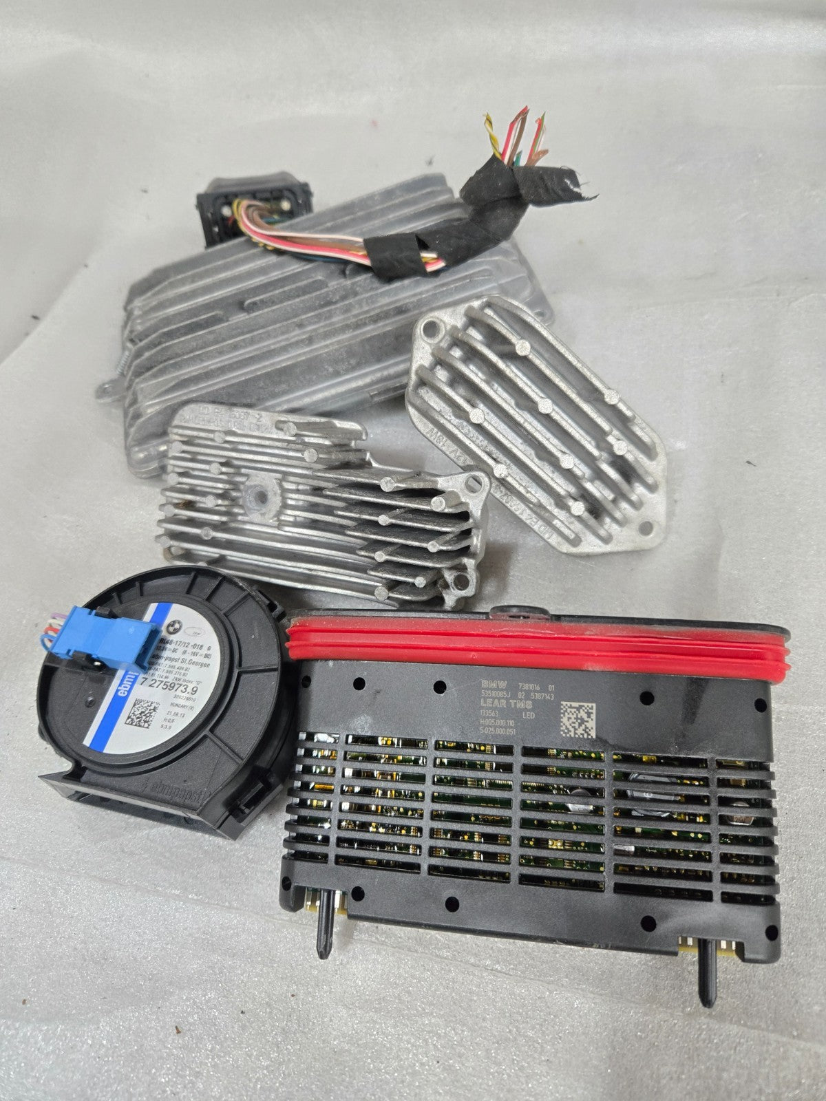 2013-2015 BMW 7 Series F01 F02 LCI Left LH Adaptive LED Headlight Module Set OEM