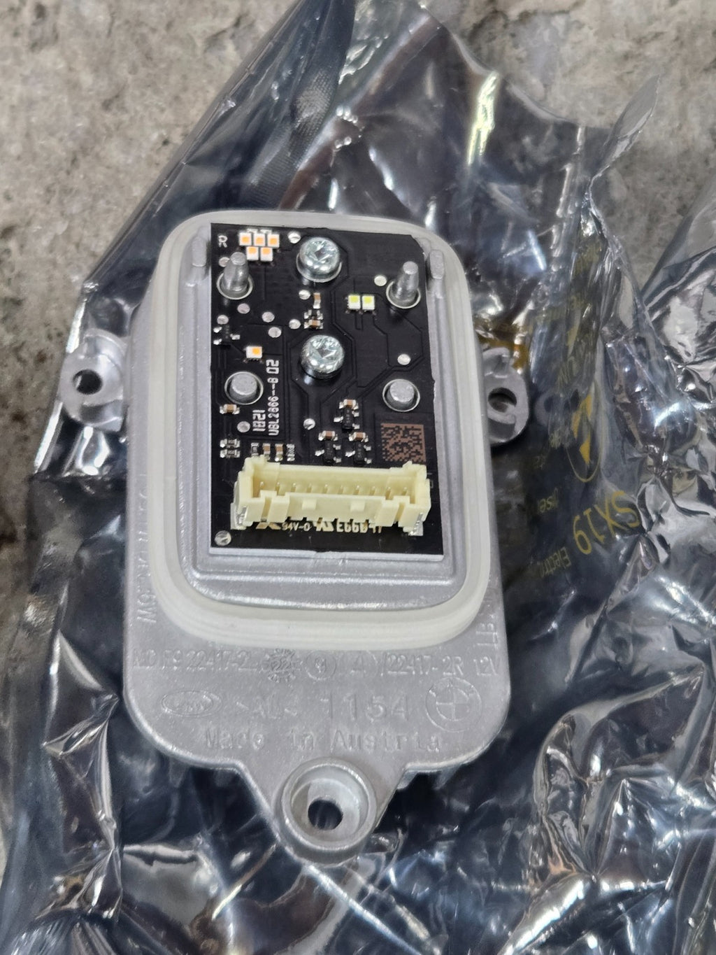 2020-2022 BMW 740i 750 LED TURN SIGNAL BALLAST CONTROL MODULE OEM 63119465286