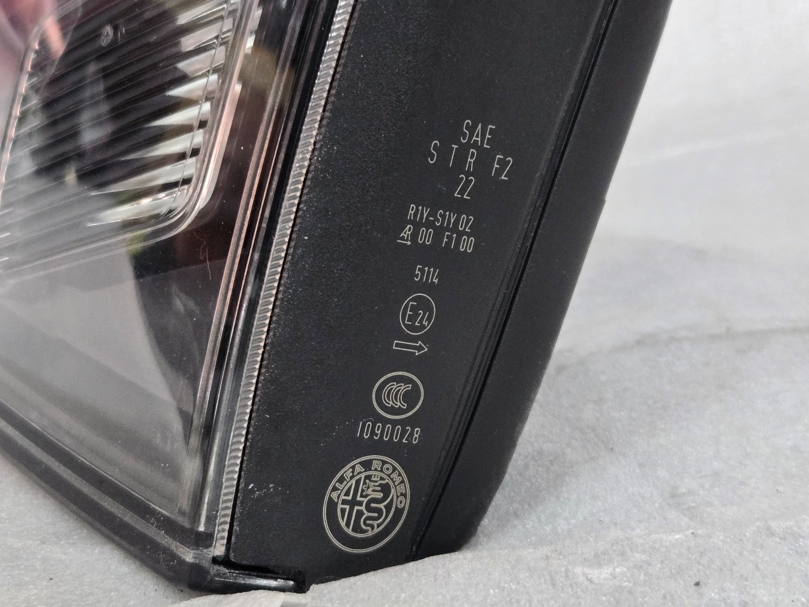 2024 Alfa Romeo Giulia LED Tail Light OEM Right RH Passenger Side 00505729810
